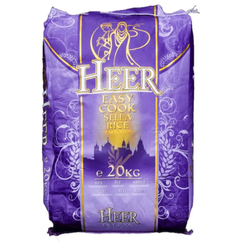 Heer Easy Cook sella Rice Parboiled 20 kg